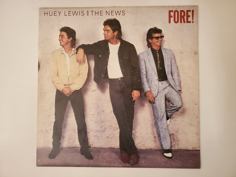 Huey Lewis and the News Fore! vinyl record